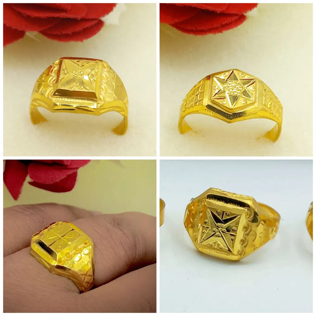 new  men  gold  ring